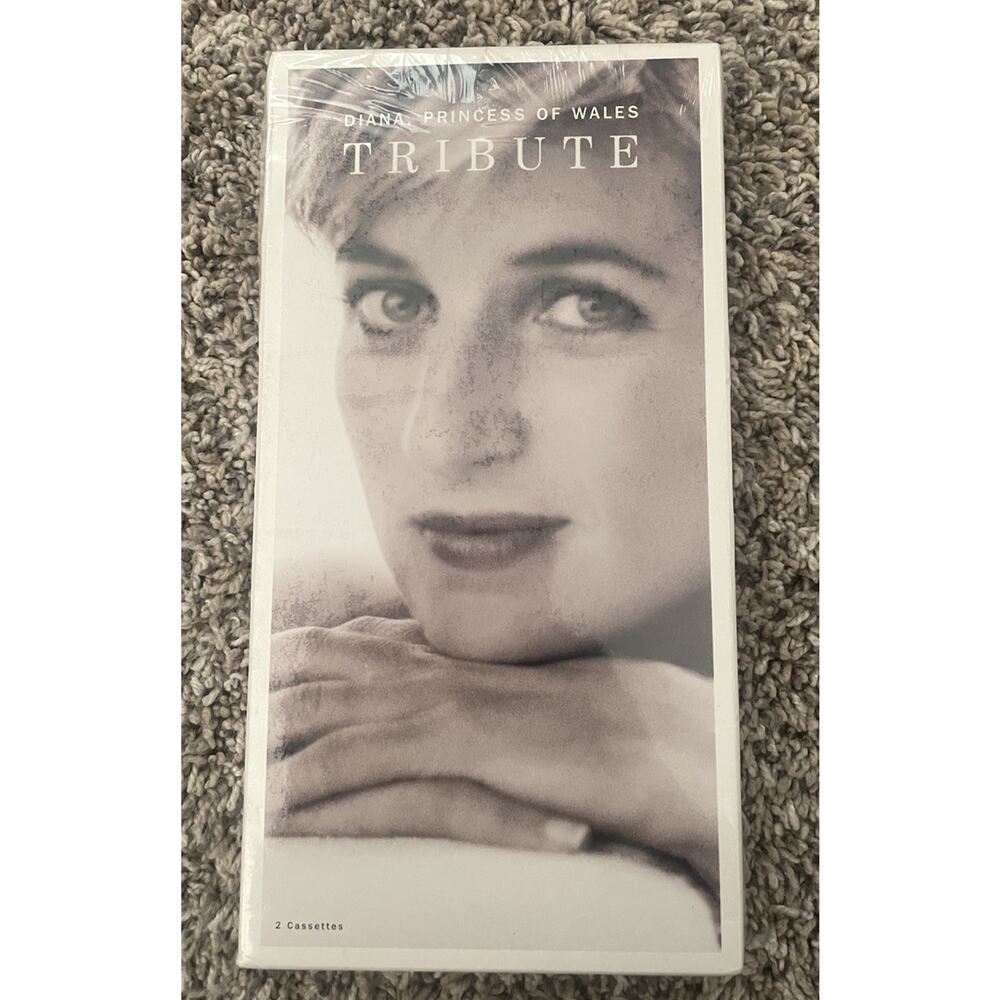 PRINCESS DIANA TRIBUTE DUAL CASSETTE NEW SEALED Rare Queen George Michael
